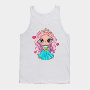 Cute Princess Tank Top